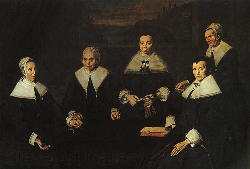 Frans Hals The Women Regents of the Haarlem Almshouse France oil painting art